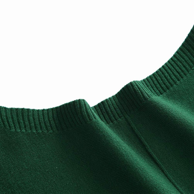 Ckikiou Womens Lightweight Oversized Boat Neck Sweaters Tops Dolman Batwing Sleeve Ribbed Knitted Pullovers - Image 2